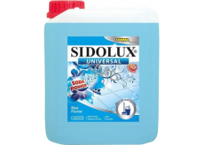 Sidolux Universal Soda Blue Flowers Detergent for all washable surfaces and floors with unique Soda Power 5 l