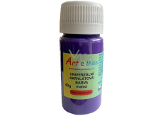 Art e Miss Universal Acrylic Paint Matte 42 Dark Purple 40 g