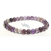 Auralite 23 bracelet elastic natural stone, ball 6 mm / 16 - 17 cm, one of the most powerful stones on the paneta