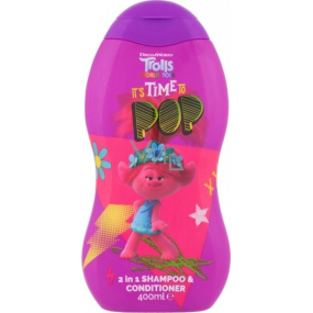 Trolls World Tour 2in1 shampoo and conditioner for children 400 ml