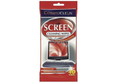 CompuClean Screen Cleaning Wipes cleaning wool wipes for monitors and screens 40 pcs