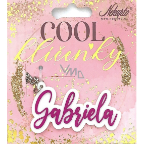 Nekupto Cool name keyring Gabriela 1 piece