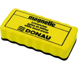 Donau Whiteboard eraser sponge, magnetic, yellow 110 x 57 x 25 mm