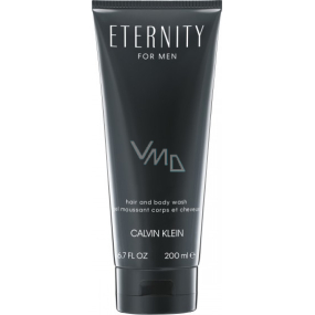 Calvin Klein Eternity for Men shower gel for body and hair 200 ml