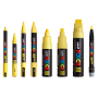 Posca Universal acrylic marker with wide, cut tip 8 mm Orange PC-8K