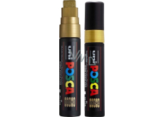 Posca Universal acrylic marker with extra wide, straight tip 15 mm Gold PC-17K