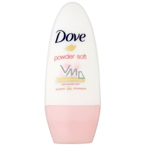 Dove Powder Soft antiperspirant deodorant roll-on for women 50 ml