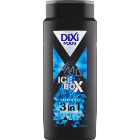 Dixi Men 3in1 Ice Box shower gel for men 400 ml