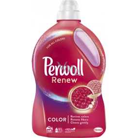 Perwoll Renew Color washing gel for coloured laundry, protection against loss of shape and preservation of colour intensity 48 doses 2.88 l