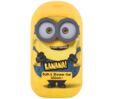 Mimoni Banana! 2in1 shower gel and bath foam for children 350 ml