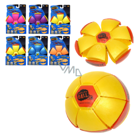 Phlat Ball Junior Metallic/Neon flying disc turning into a ball 10 cm various types, recommended age 5+