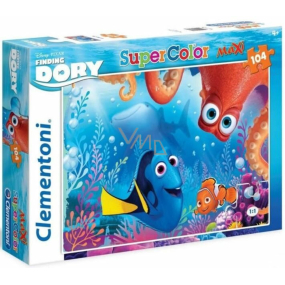 Clementoni Puzzle SuperColor Finding Dory 104 pieces, recommended age 4+