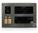Baylis & Harding Hemp and Bergamot hair wash and shampoo 100 ml + face wash 100 ml + bath salt 75 g + fleece bathrobe, cosmetic set for men