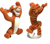 Disney Winnie the Pooh Mini Figure - Tigger paws outstretched with open mouth, 1 piece, 5 cm