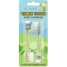 Jack N Jill BIO Tickle Tooth Soft replacement head 2 pieces