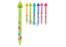 Colorino Jelly Heads pen green, blue refill 0,5 mm