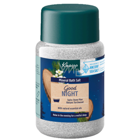 Kneipp Good Night bath salt with natural essential oils relaxes the mind and nourishes the skin 500 g