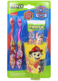 Paw Patrol Paw Patrol toothbrush 2 pieces + toothpaste 75 ml + cup, cosmetic set for children