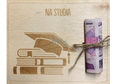 Albi Wooden money card For studies 15,5 x 12,5 x 0,3 cm