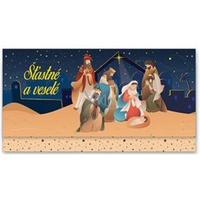 Nekupto Wish Money Envelope Christmas Baby Jesus 116 x 220 mm