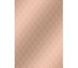 Ditipo Gift wrapping paper 70 x 100 cm Trendy Colours brown 2 sheets