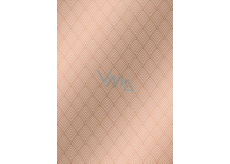 Ditipo Gift wrapping paper 70 x 100 cm Trendy Colours brown 2 sheets