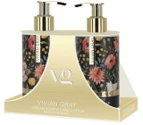 Vivian Gray Botanicals luxury liquid soap 250 ml + luxury hand lotion 250 ml, cosmetic set for women