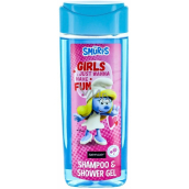 Smurfs Smurfette shower gel and hair shampoo for children 210 ml