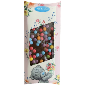 Me to You chocolate with coloured sprinkles Pink 100 g