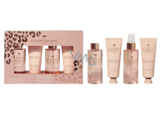 Grace Cole Vanilla & Almond bath foam 100 ml + body mist 100 ml + hand cream 50 ml + body cream 50 ml, cosmetic set for women