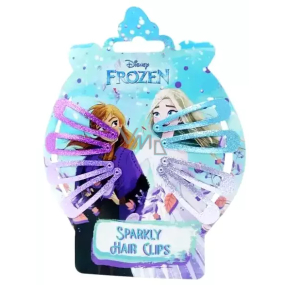Disney Frozen Ice Kingdom glitter hair clips for children 8 pieces