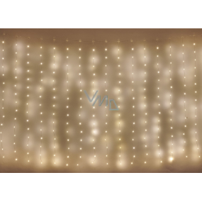 Emos Christmas nano chain curtain 1,7 x 1,5 m, 180 LED warm white