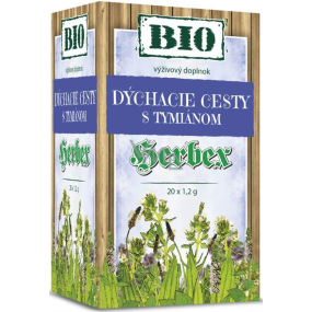 Herbex BIO Respiratory tract with thyme herbal tea 20 x 1,2 g