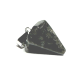 Labradorite dark pendulum natural stone 2,2 cm, stone of transformation