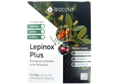 Biocont Lepinox Plus insecticide for plant protection against caterpillar pests 3 x 10 g