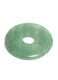 Aventurine green Donut natural stone 30 mm, lucky stone