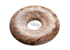 Jasper Picture Donut natural stone 30 mm, stone of positive energy