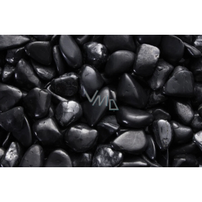 Shungite Tumbled natural stone, B 50-60 g, 1 piece, stone of life, water activator