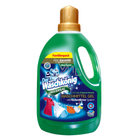 WaschKönig Universal Washing Gel for white and coloured laundry 110 doses 3,305 l