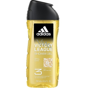 Adidas Victory League 3in1 shower gel for body, hair and skin for men 250 ml