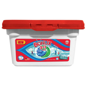 Bonux White Polar Ice Fresh 3in1 gel capsules for white laundry 12 doses 318 g