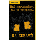 Nekupto Birthday wishes Beer 115 x 170 mm