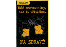 Nekupto Birthday wishes Beer 115 x 170 mm