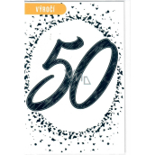 Nekupto 50 years anniversary card 115 x 170 mm