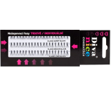 Diva & Nice Black false eyelashes 60 clumps