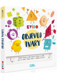 Albi Kvído Discover Shapes interactive educational book, recommended age 3+
