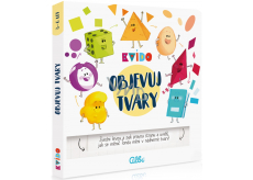 Albi Kvído Discover Shapes interactive educational book, recommended age 3+
