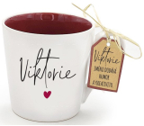 Nekupto Original Mug with the name Victoria 300 ml