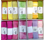 Ditipo Fabric ribbon Flora yellow translucent 3 m x 25 mm