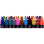 Posca Universal acrylic marker with wide, cut tip 8 mm Silver PC-8K